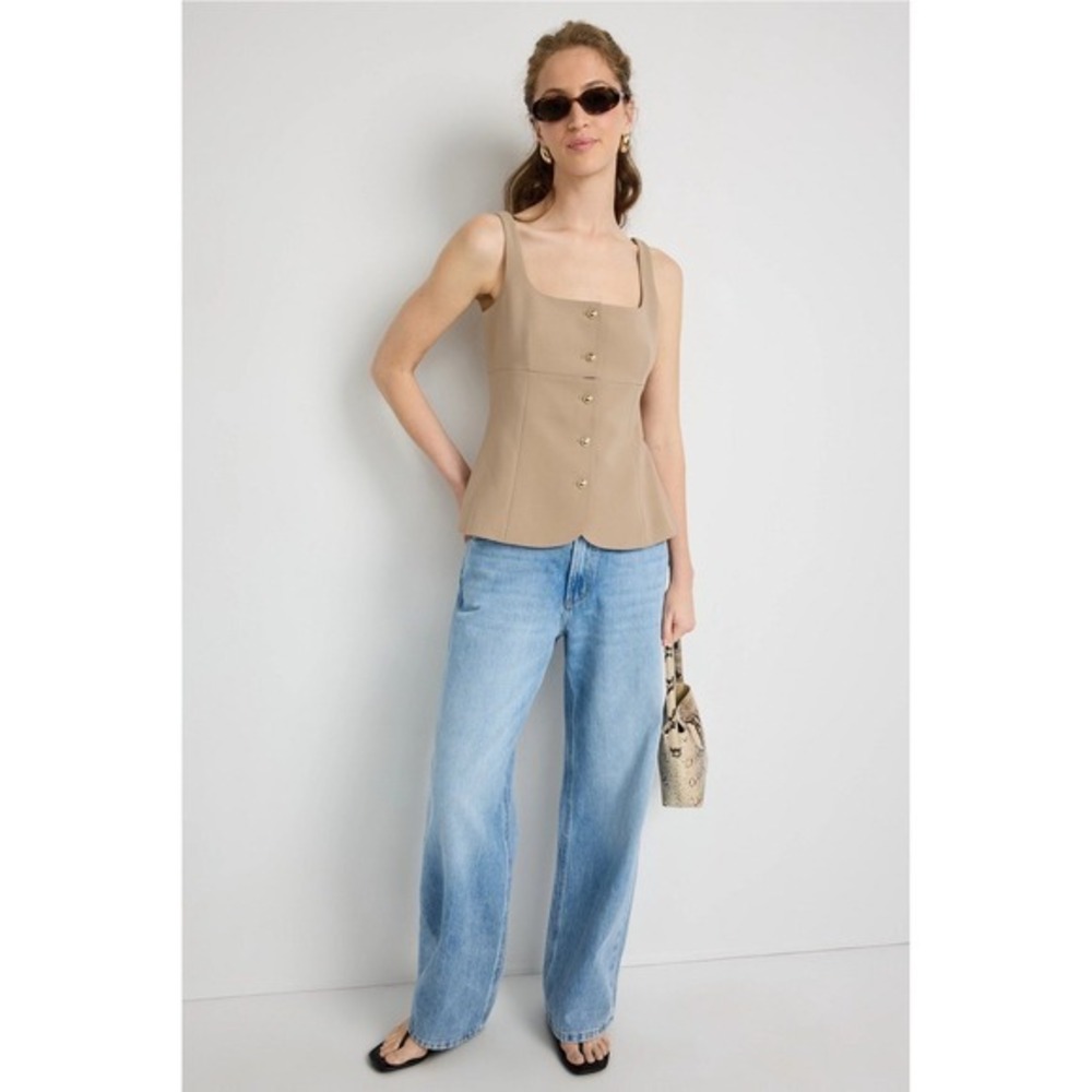 Rossetta Getty brown shirt Size(0)
